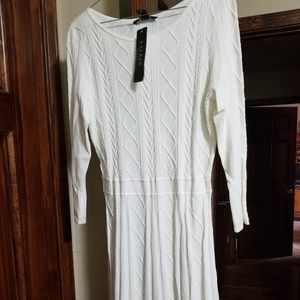 Ralph Lauren White Dress - Size Medium - New w/tag